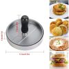 Aluminum Non-Stick Hamburger Press - Image 4