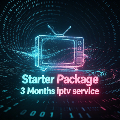 Starter Package 3 Months IPTV service